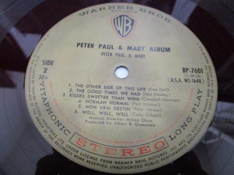 PPM Peter Paul and Mary Album Japan Orig. LP RED WAX