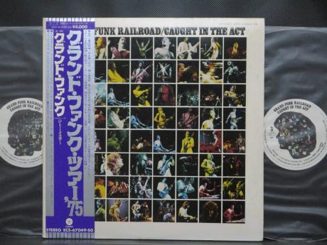 Grand Funk Railroad Caught in the Act Japan Orig. 2LP OBI BOOKLET