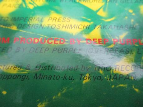 Deep Purple New Live and Rare Japan ONLY LP INSERT