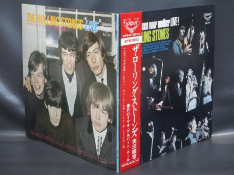 Rolling Stones Live Have You Seen Your Mother Live ! Japan Early Press LP RED OBI G/F DIF