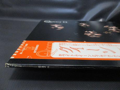 Queen II 2nd Black & White Japan Rare LP OBI