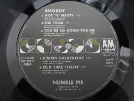 Humble Pie Smokin’ Japan LTD LP OBI INSERT