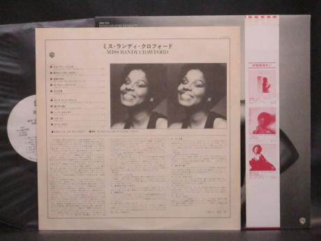Randy Crawford Miss Randy Crawford Japan Orig. PROMO LP OBI WHITE LABEL