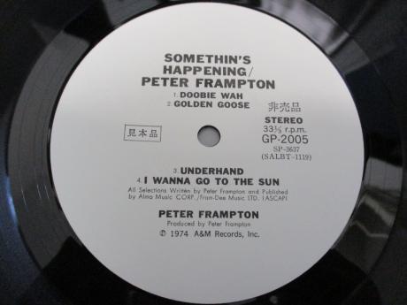 Peter Frampton Somethin's Happening Japan Orig. PROMO LP OBI WHITE LABEL