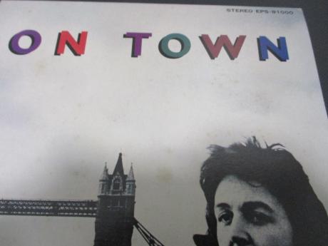 Paul McCartney Wings London Town Japan Orig. LP OBI