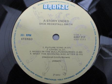 Colosseum Dick Heckstall-Smith A Story Ended Australia Orig. LP G/F