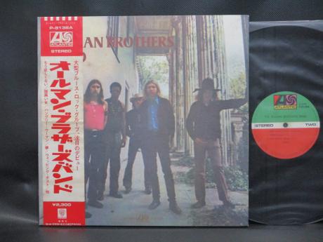 Allman Brothers Band 1st Same Title Japan Early Press LP RED & WHITE OBI