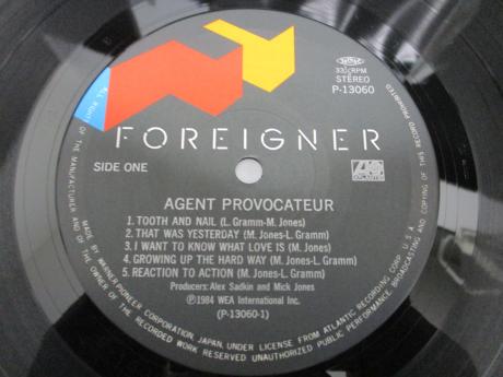 Foreigner Agent Provocateur Japan Orig. LP OBI