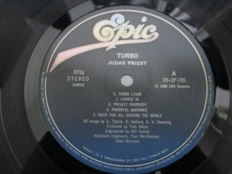 Judas Priest Turbo Japan Orig. LP