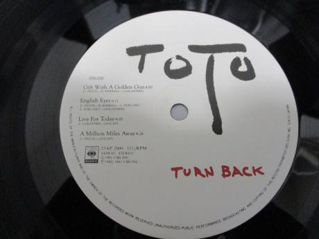 TOTO Turn Back Japan Orig. LP OBI RARE POSTER