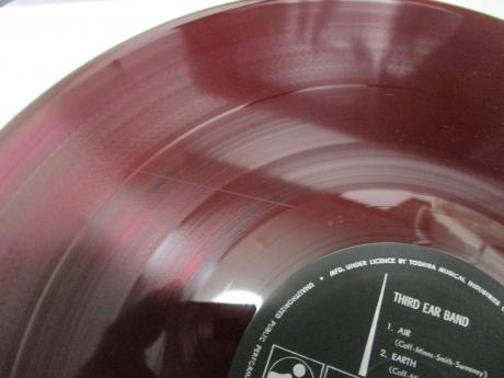 Third Ear Band 3rd Same Title Japan Orig. LP OBI RED WAX