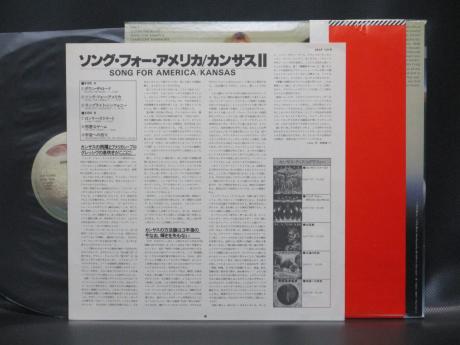 Kansas Song For America Japan Rare LP RED OBI