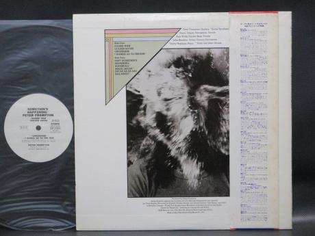 Peter Frampton Somethin's Happening Japan Orig. PROMO LP OBI WHITE LABEL