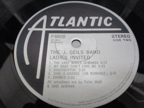 J. Geils Band Ladies Invited Japan Orig. LP INSERT