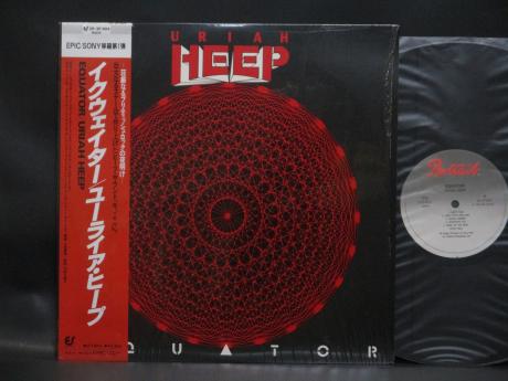 Uriah Heep Equator Japan Orig. LP OBI SHRINK