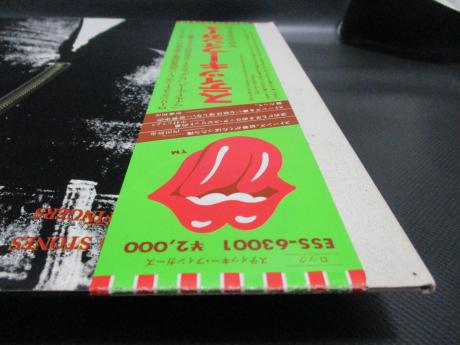 Rolling Stones Sticky Fingers Japan EMI LP GREEN OBI ZIPPER