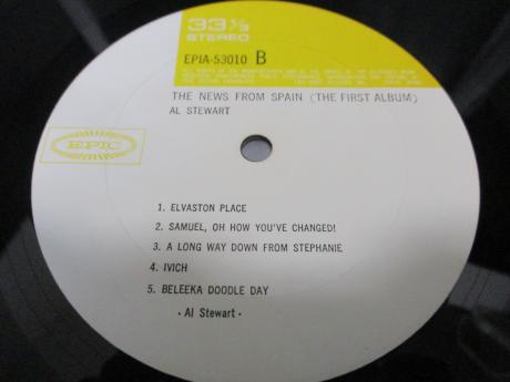 Al Stewart The News From Spain (The First Album) Japan Orig. LP DIF COVER