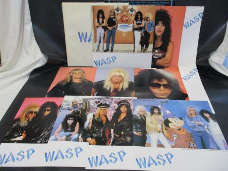 WASP Inside the Electric Circus Japan LTD LP PIN-UPS + 7"