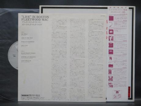 Fleetwood Mac Live In Boston Japan Orig. LP OBI
