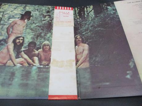 Allman Brothers Band 1st Same Title Japan Early Press LP RED & WHITE OBI