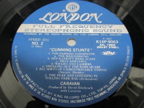 Caravan Cunning Stunts Japan LTD LP ORANGE OBI