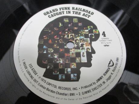 Grand Funk Railroad Caught in the Act Japan Orig. 2LP OBI BOOKLET