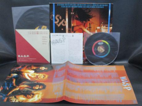 WASP Inside the Electric Circus Japan LTD LP PIN-UPS + 7"