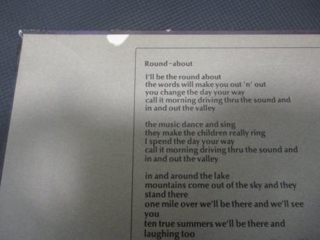 Yes Fragile Japan Rare LP OBI BOOKLET