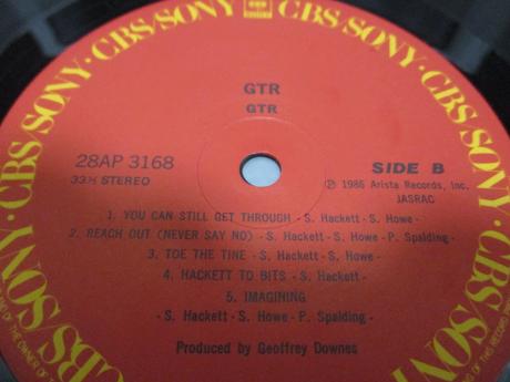 2. GTR Same Title Japan Orig. LP OBI SHIRNK BIG POSTER