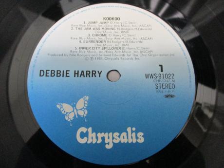 Blondie Debbie Harry Kookoo Japan Orig. LP BIG POSTER