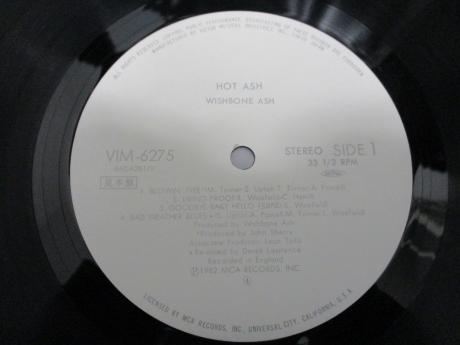 Wishbone Ash Hot Ash Japan Orig. PROMO LP OBI WHITE LABEL