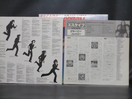 Journey Escape Japan Early Press LP CAP OBI SHRINK