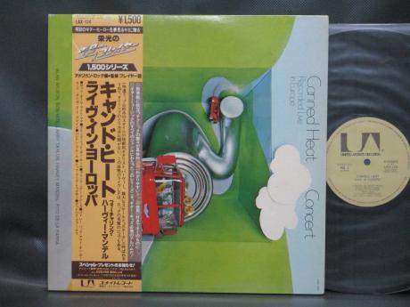 Canned Heat 70 Concert Live In Europe Japan Rare LP OBI G/F