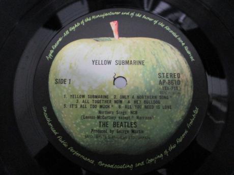 Beatles Yellow Submarine Japan Forever ED LP GREEN OBI