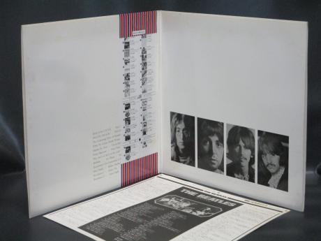 Beatles White Album Japan Flag OBI ED 2LP OBI COMPLETE
