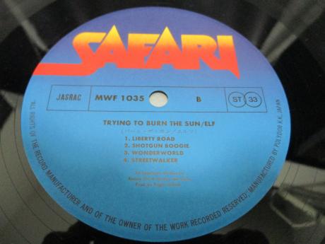 Dio ELF Trying to Burn the Sun Japan Orig. LP OBI