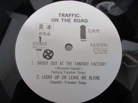 Traffic On the Road Japan PROMO 2LP OBI WHITE LABEL