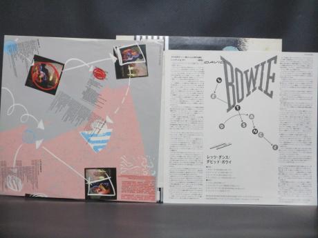 David Bowie Let's Dance Japan Orig. LP OBI INSERT