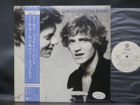 Larsen-Feiten Band Same Title Japan Orig. PROMO LP OBI WHITE LABEL