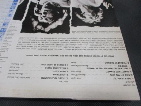 Joe Cocker Joe Cocker! Japan PROMO LP OBI WHITE LABEL