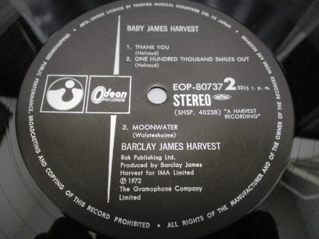 Barclay James Harvest Baby James Harvest Japan Orig. LP OBI
