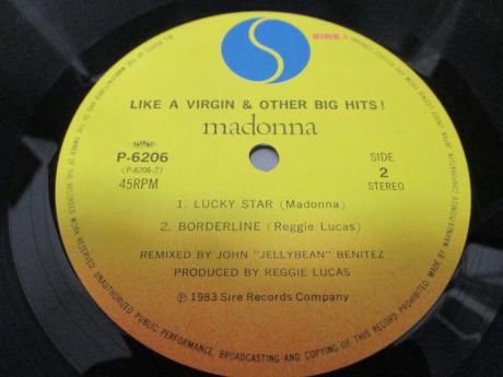 Madonna Like A Virgin & Other Big Hits Japan ONLY 4 Track 12” OBI SHRINK