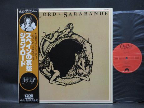Deep Purple Jon Lord Sarabande Japan Orig. LP OBI