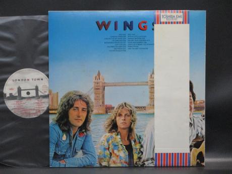 Paul McCartney Wings London Town Japan Orig. LP OBI