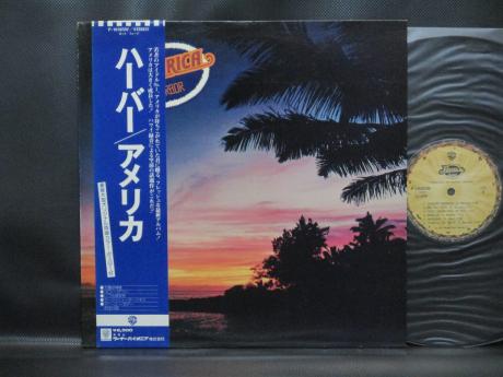 2. America Harbor Japan Orig. LP OBI BIG POSTER