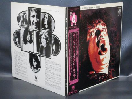 Joe Cocker With A Little Help From My Friends Japan Orig. LP OBI G/F