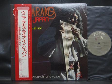 Una Ramos Live In Japan - Hermanos Al Sol Japan ONLY LIVE LP OBI