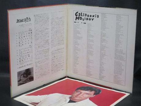 Elvis Presley California Holiday Japan Orig. LP G/F RARE PIN-UP