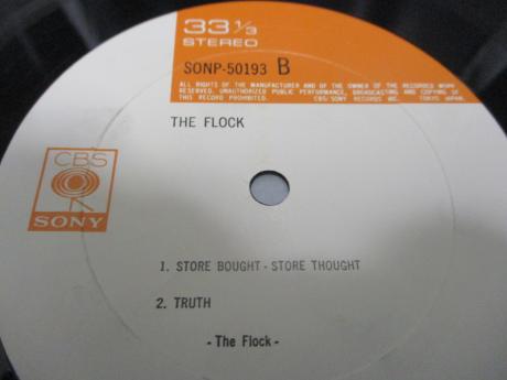 Flock 1st Same Title Japan Orig. LP CAP OBI SHRINK