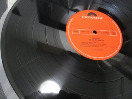 Rainbow Down To Earth Japan Tour LTD LP BLACK OBI